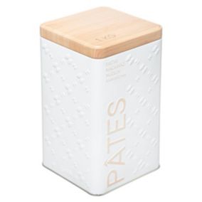 Boîte à pâtes 1kg Blanc Scandi Nature - 5Five