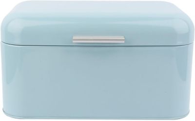 Boîte à Pain Rétro, 12 X 7,1 X 6,3 cm bleu