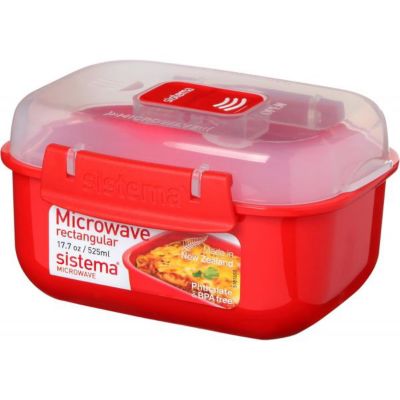 Boîte rectangulaire Spécial Micro Ondes 525 ml