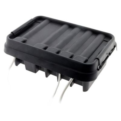 Boîtier de raccordement étanche IP55 - Noir - Zenitech