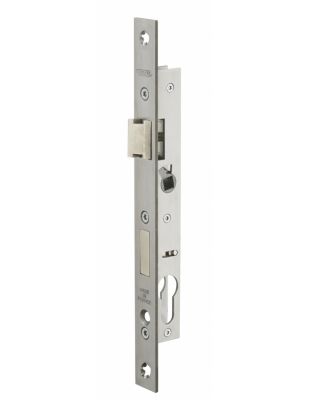 Boîtier de serrure à cylindre profilé L21 A10.5 EA70 réversible têtière inox sans gâche 1/2T - Rlx - 00014710