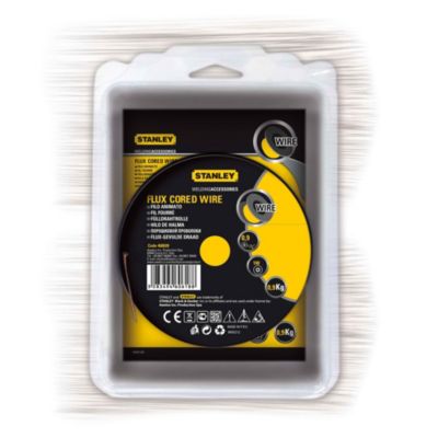 Bobine de fil d'acier fourré No Gaz ø0.9 mm bobine ø100 mm Stanley