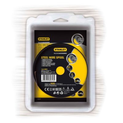 Bobine de fil d'acier MIG ø0.6 mm bobine ø100 mm Stanley