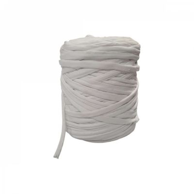 Bobine de lien en lycra avec déroulement central - 150 m - Blanc - Linxor