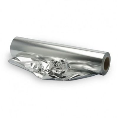 Bobine de papier aluminium en boite distributrice 30cm x 200M