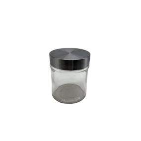 Bocal couvercle en inox 0,35 L Ornami en verre transparent