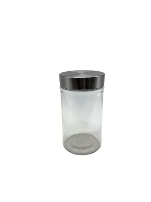 Bocal couvercle en inox 0,50 L Ornami en verre transparent