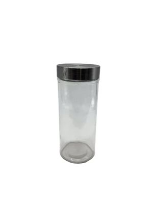 Bocal couvercle en inox 0,75 L Ornami en verre transparent