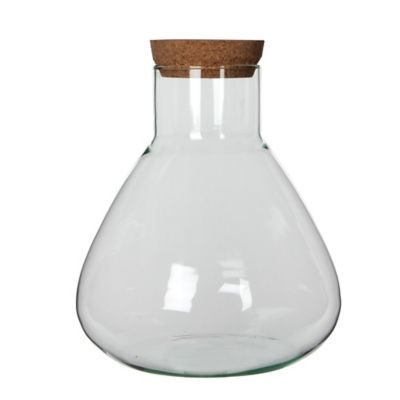 Bocal en Verre Emily 29,5x32 cm transparent