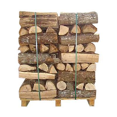 Bois de chauffage bûche de 50 cm, 1.5 stère - Prêt à l'emploi <23%