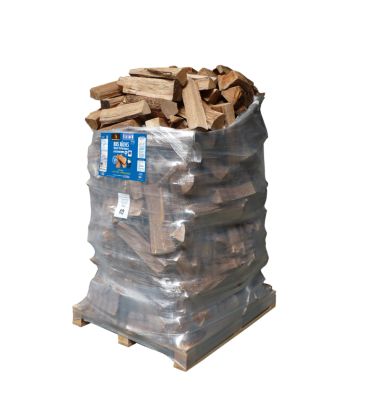 Bois de chauffage bûches 40 cm – 2 m³ – Woodstock – feuillus durs – prêt à l’emploi <23 % – idéal poêle et cheminée – bois sec haute performance