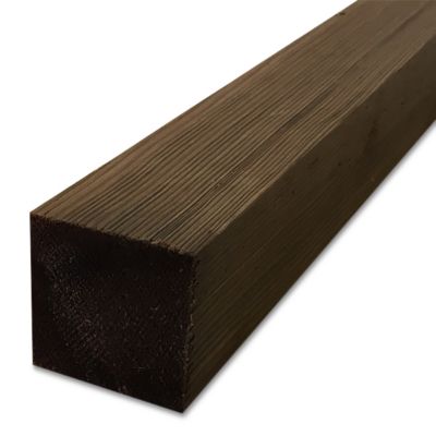 Bois raboté bronze Blooma 40 x 40 mm L.240 cm (lot de 6)