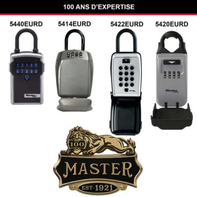 Boîte à clé à anse rétractable Masterlock Select Acess 5420EURD