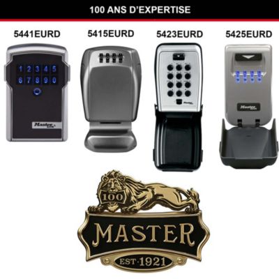 Boîte à clés sécurisée haute sécurité fixation murale Master Lock