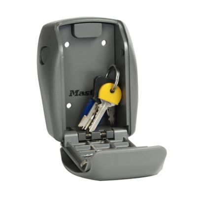 Boîte à clés extérieure avec code - Coffre-fort à clés extérieur -  Coffre-fort à clés