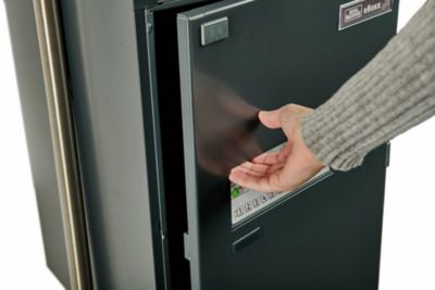 Boîte à colis électronique Burg Wächter grise 98L