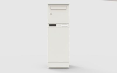 Boite à colis électronique et autonome Kombibox 950 blanc