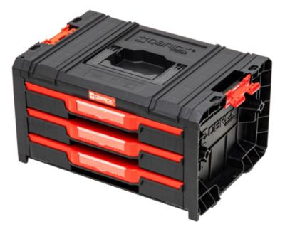Coffret QBRICK PRO Toolbox + 5 Organiseurs – Noir, 6 Pièces, Made In Poland