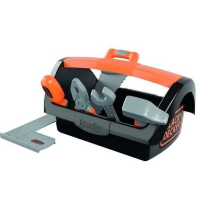 Mallette à outils Ma Bricolo Box Black & Decker SMOBY - Dès 3 ans
