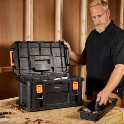 Boîte à outils vide en plastique Magnusson Stakkur 54 cm
