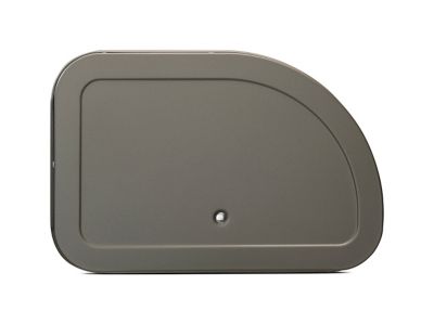 Boîte à pain couvercle coulissant en acier inoxydable Brabantia Platinum anthracite