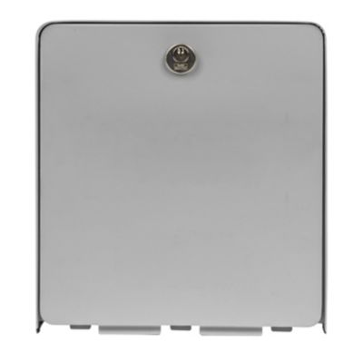 Boîte aux lettres 1 porte Burg Wachter Favor acier galvanisé gris