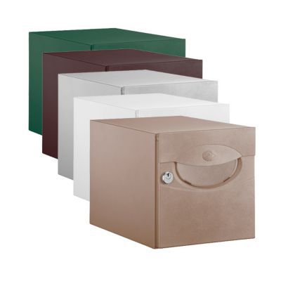 Boîte aux lettres 1 porte Decayeux Iguane Latté Ral 1019