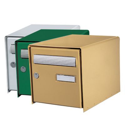 Boîte aux lettres - 2 portes - Vert - Rbox-Lys DECAYEUX
