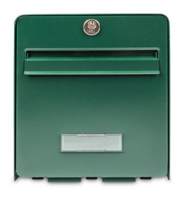 Boîte aux lettres 2 portes Favor Verte Burg-Wachter