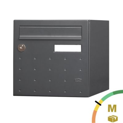 Boite aux lettres CubYsm 2 portes Gris anthracite 7016M