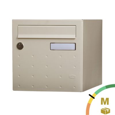 Boite aux lettres CubYsm 2 portes Ivoire 1015B