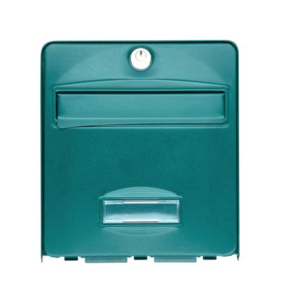 Boîte aux lettres demi-profondeur 1 porte Balthazar Verte Burg-Wachter