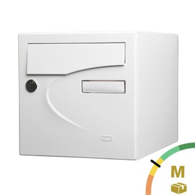Boite aux lettres Préférence 2 portes blanc mat 9016M