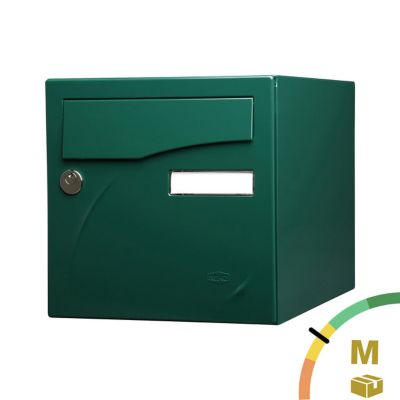Boite aux lettres Préface 1 porte Vert mat RAL 6005M