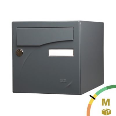 Boite aux lettres Préface 2 portes Gris anthracite  RAL 7016M
