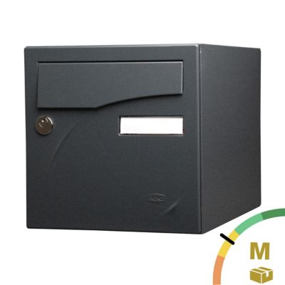 Boite aux lettres Préface 2 portes Noir Sablé RAL 2100 MS