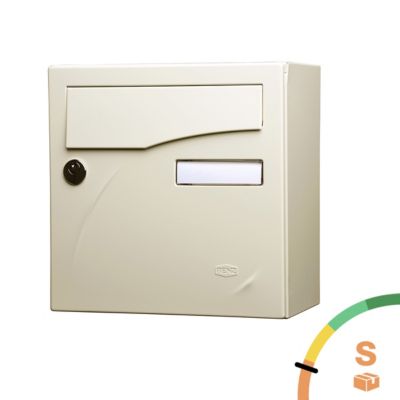 Boite aux lettres Préface compact Ivoire mat RAL 1015M