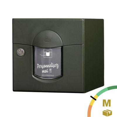 Boite aux lettres Soléa 2 portes vert RAL 6007 MS