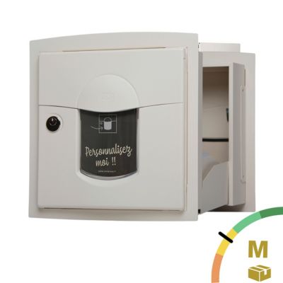 Boite aux lettres Soléa à encastrer 2 portes Ton Pierre sablé 1013MS — free download