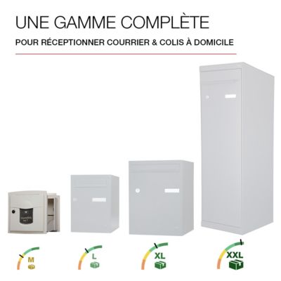 Boite aux lettres Soléa à encastrer 2 portes Ton Pierre sablé 1013MS — free download