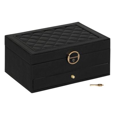 Boite bijoux noire l24,5 - feeric lights & christmas