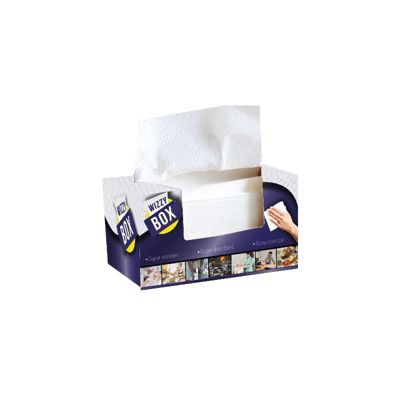 Boite d'essuyage multi-usage 180 feuilles WIZZY BOX
