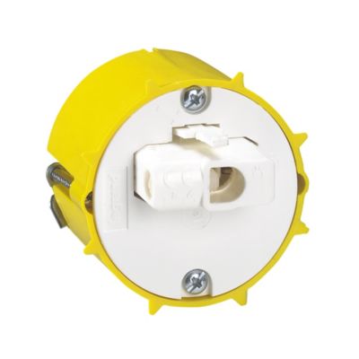 Boîte DCL luminaire applique Legrand plaque de plâtre