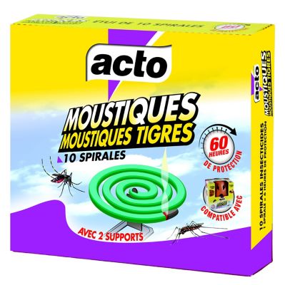Spirales anti-moustiques de chez CAO - Latour Tentes et Camping