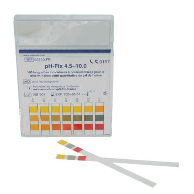 Boite De 100 Bandelettes De Test Ph
