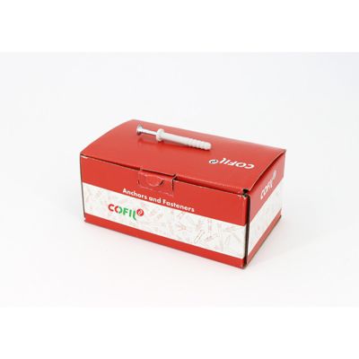Boite de 100 chevilles à frapper polyamide 6X45mm