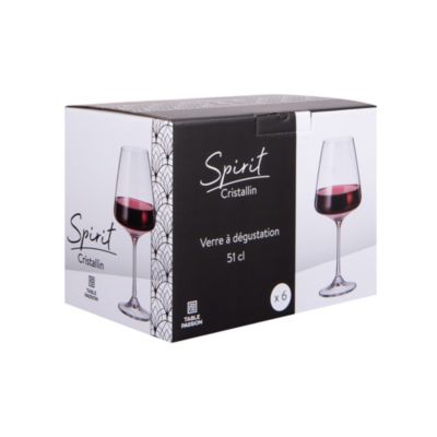 Boite de 6 verres à pied Spirit 51 cl