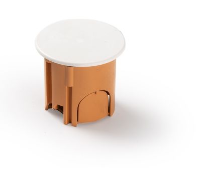 Boîte de dérivation à encastrer à sceller avec entrées et système de verrouillage Diall 40 X 40 mm