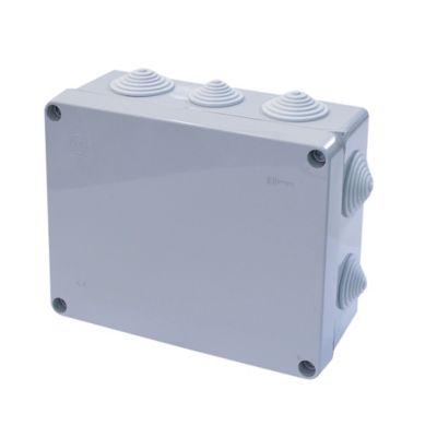Boîte de dérivation extérieure avec 10 passe-câbles et système de  verrouillage Diall 43 x 80 x 40 mm