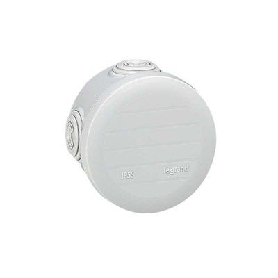 Boite de derivation PLEXO Legrand 092002 ronde Diam 70 mm gris IP55 IK07